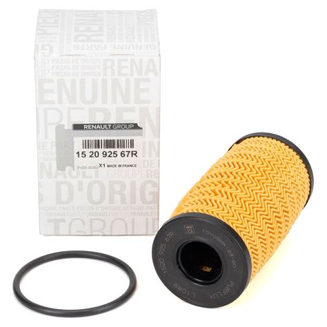 Original RENAULT Oil filters - 15 20 925 67R | myparto