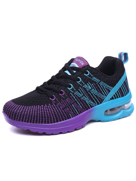 Zodanni Women Tennis Shoes Platform Sneakers Air Cushion Running Shoe Womens Fashion Sneaker ...