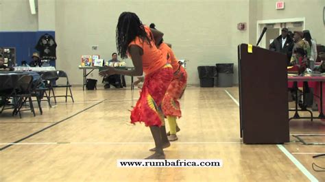 Rumbafrica Dancers Presenting Congolese Dance Known As Le Le Le Le Le