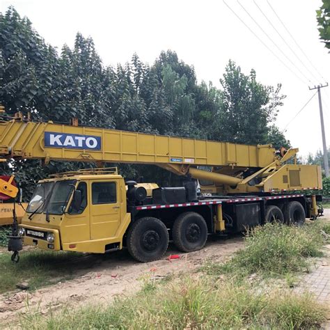 Cheap Used Kato Nk500e V 50 Ton Rough Terrain Crane With Good Condition