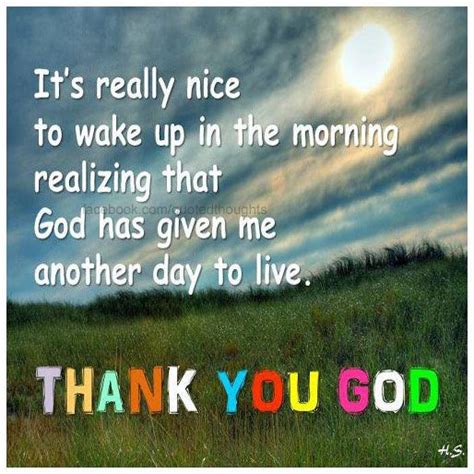 Thank God For Another Day Of Life Quotes ShortQuotes Cc