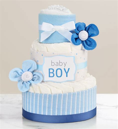 Baby Blossom® Diaper Cake | 1800Flowers.com