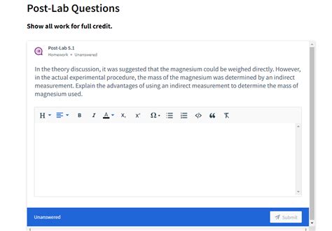 Solved Please Answer All Of These Questions Properly Post Lab Course Hero