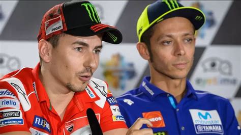 Jorge Lorenzo Valentino Rossi Eravamo Nemici Ora Siamo Come Marito