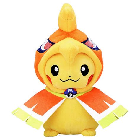 Plush Ho Oh Poncho Pikachu Pokémon Meccha Japan