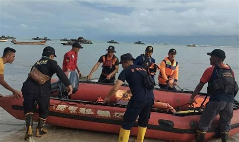 Cari Udang Di Laut Warga Gunung Kijang Terseret Arus Di Pantai Trikora