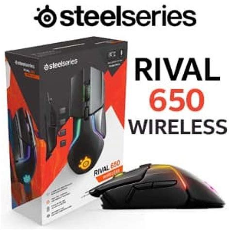 jual steelseries rival  wireless gaming mouse  seller chima store