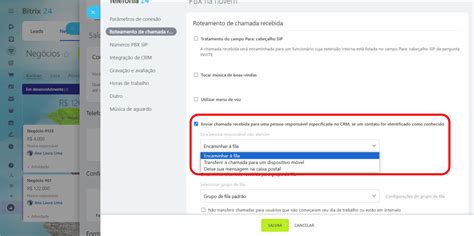 Configurar O Roteamento De Chamadas Recebidas