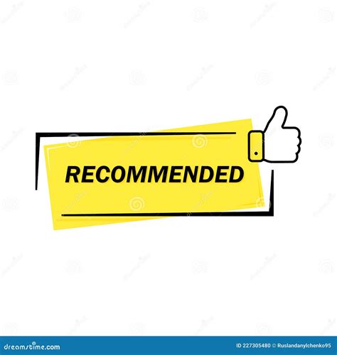 Recommended Icon With Textured Recommended Seal Royalty Free Stock