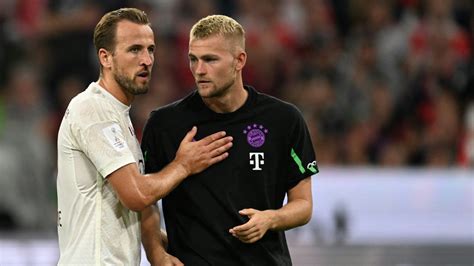 FC Bayern Kane kränkelt de Ligt vor Comeback Sports Illustrated