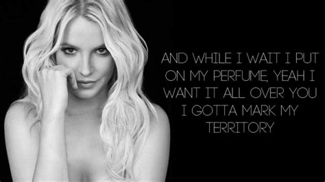 Britney Spears Perfume Lyrics Video Youtube