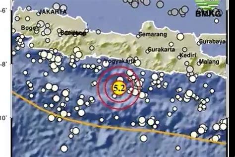 Gempa Jogja Hari Ini 17 Maret 2023 Kekuatan Getaran Terasa Hingga