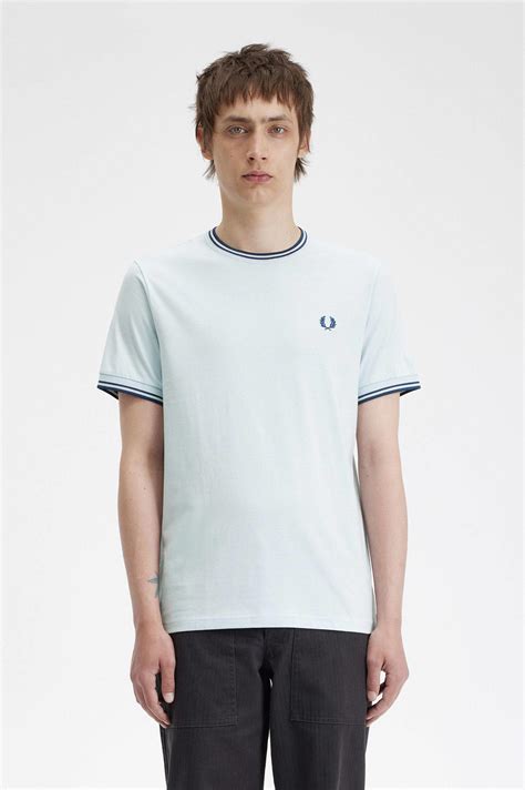 Fred Perry Regular Fit T Shirt Twin Tipped Met Logo Wehkamp