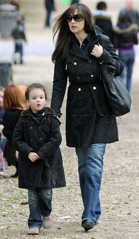 Monica Bellucci and Deva at children's carnival – Moms & Babies ...