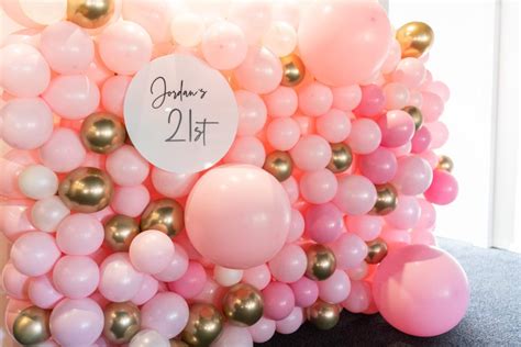 Luxe Balloon Wall Luft Events Bendigo Balloons Prop Hire