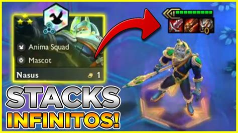 NUEVA COMPO Con SUPER NASUS 3 ESTRELLAS En TFT SET 8 YouTube