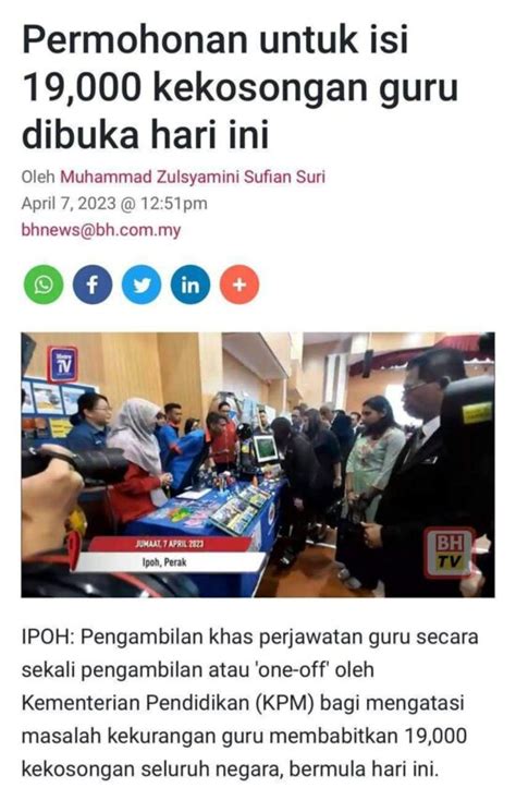 Pengambilan Khas Spp Permohonan Jadi Guru Kpm