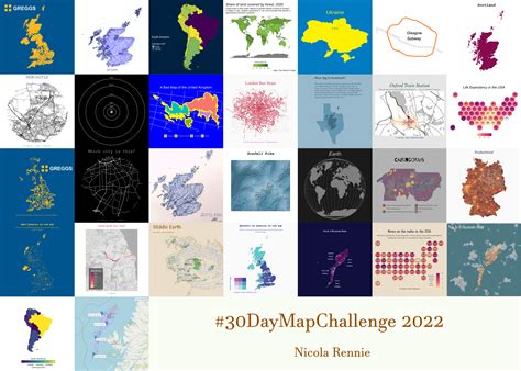 30 Day Map Challenge 2022 | Nicola Rennie