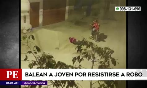 San Martín de Porres Balean a joven por resistirse a robo