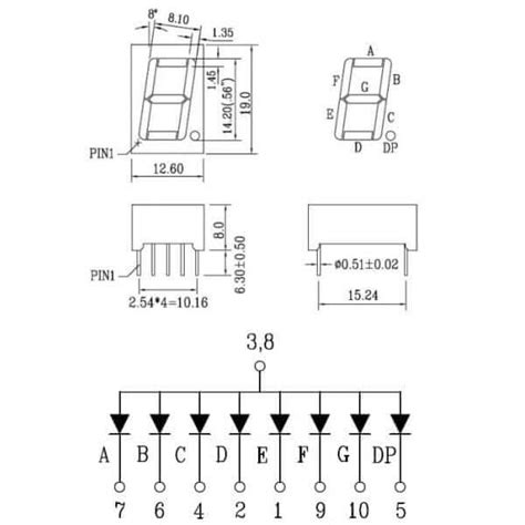 Enero Acostumbrar Afirmar Display De 7 Segmentos Anodo Comun