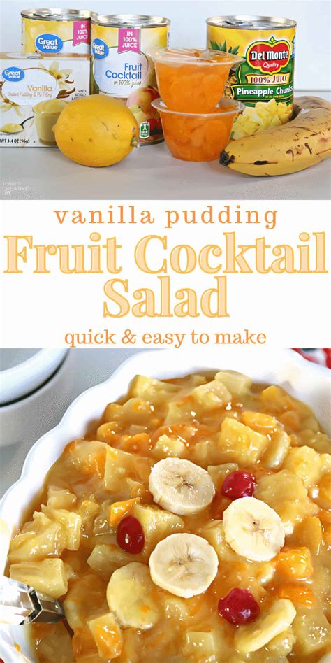 Vanilla Pudding Fruit Cocktail Salad Today S Creative Life