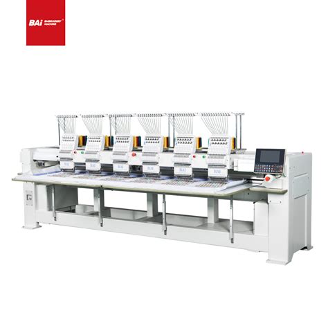 Bai Six Heads High Speed 12 Needles Dahao Cap Computer Embroidery Machine Price Buy Brodé