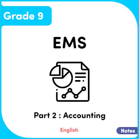 Gr 9 Ems Part 2 Accounting English Testpapers