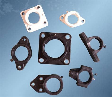 Pbt Housing Plastic Pillow Block Bearing With Pom Hdpe Pp Upe Ptfe Peek