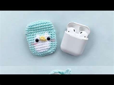 Baby Penguin Crochet Airpod Casing Airpod Or Crochet Casing