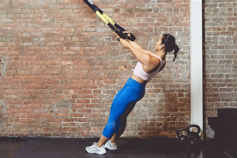 7 Ejercicios De Brazos Con Trx Para Tu Entrenamiento En Suspensión