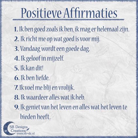 Wat Zijn Affirmaties De Kracht Van Affirmatiekaarten Sbdc