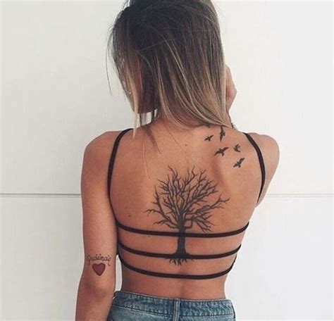 Los Tatuajes En Espalda Mujermas Bellosy Hermosos Lo Mejor De