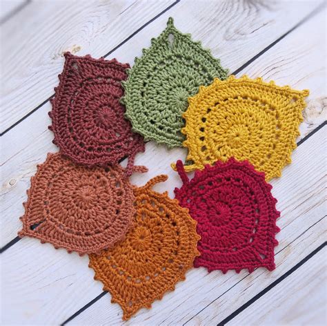 25 Free Crochet Leaf Pattern with PDF to Download - Crochet Me