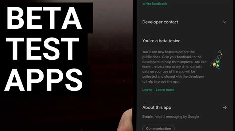 How To Beta Test Your Favorite Android Apps Youtube