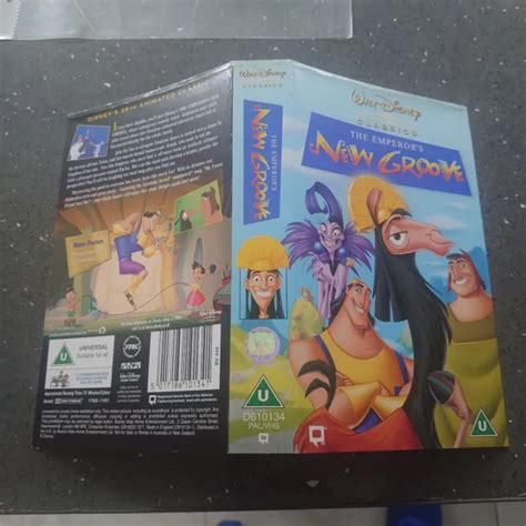 The Emperor S New Groove Walt Disney Vhs Sleeve Only