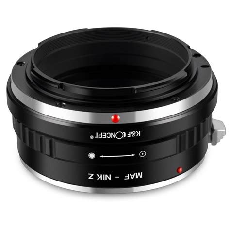 Minolta MA AF Mount Lens To Nikon Z6 Z7 Camera K F Concept Lens Mount