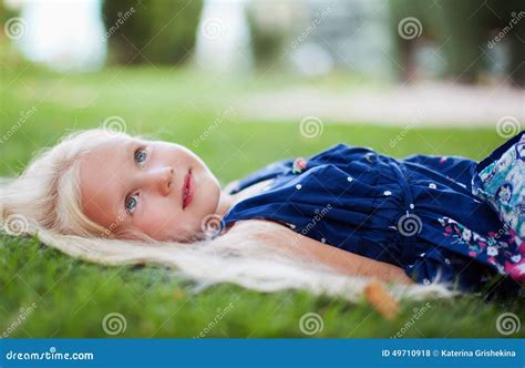 Little Girl Stock Photo Image Of Nature Childhood Child 49710918