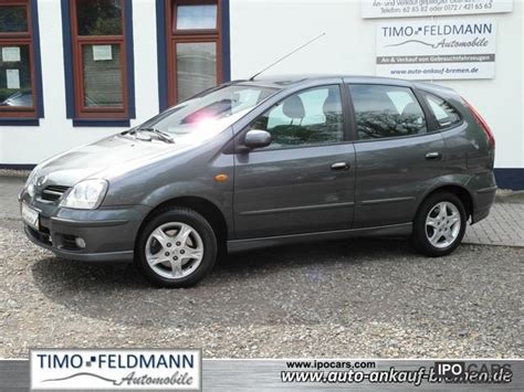 2005 Nissan Almera Tino 1 8 Acenta Rear View Camera Car Photo And Specs