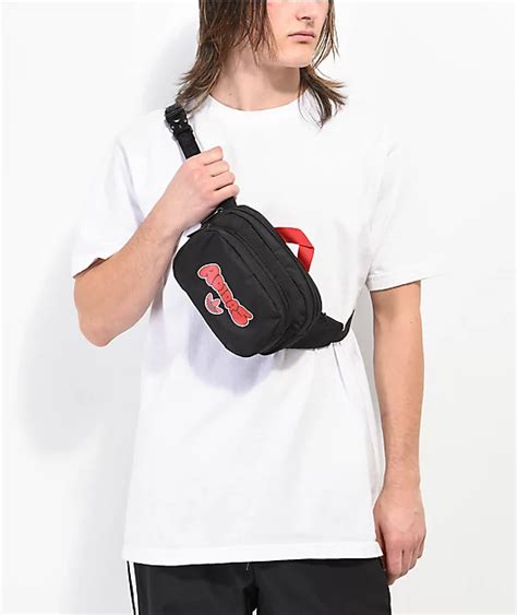 Adidas Originals Sport 2 0 Black Scarlet Fanny Pack