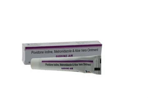 Povidine Iodine 5 Metronidazole 1 Alovera 1 5 Packaging Size