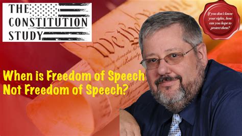 340 When Is Freedom Of Speech Not Freedom Of Speech The