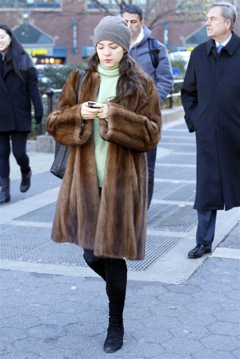 They Are Wearing Bring On The Fur Fur Casual Fur Street Style Mink Coat