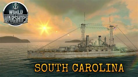 Featuring The Uss South Carolina World Of Warships Blitz Gameplay Youtube