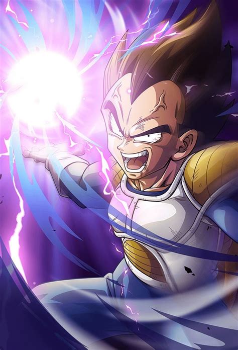 Vegeta Saiyan Saga Card [bucchigiri Match] By Maxiuchiha22 On