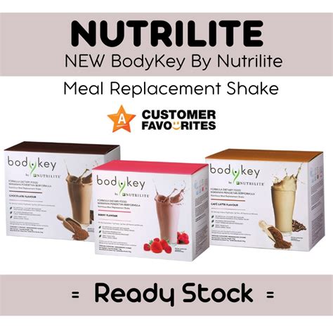 Ready Sotck Bodykey By Nutrilite Meal Replacement Shake X G