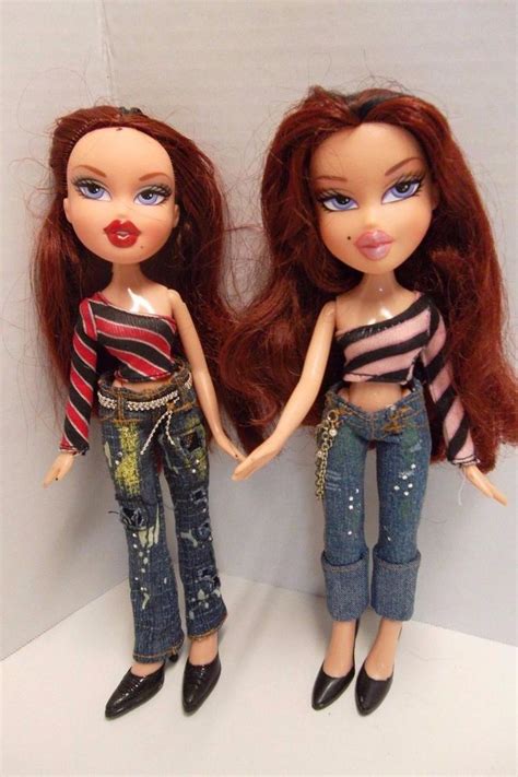 2001 Mga Bratz Twinz Twins Phoebe And Roxxi The Girls With A Passion For Fashion 1895617503