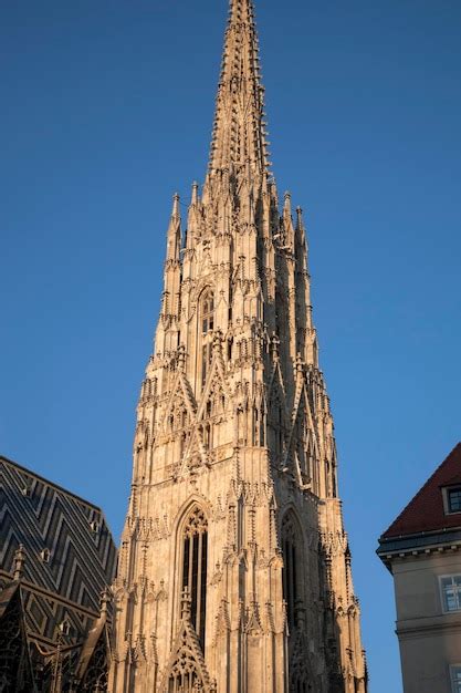 Premium Photo St Stephen S Cathedral Stephansdom Spire In Vienna Austria