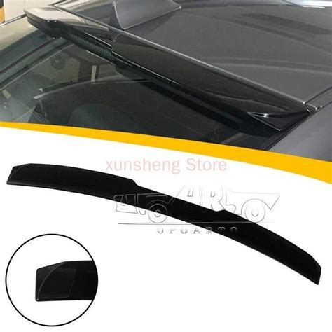 Factory Outlet Abs Plastic Glossy Black Rear Window Lip Roof Wing Spoiler For Bmw E60 5 Series