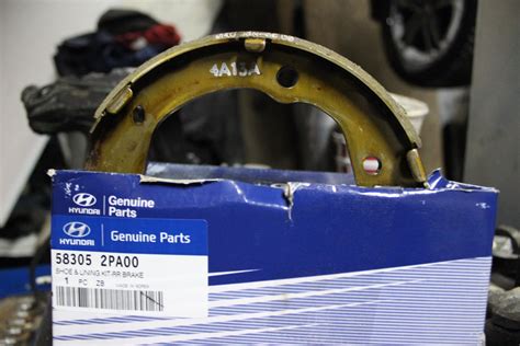 Replacing The Parking Brake Pads Hyundai Santa Fe