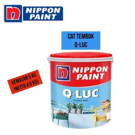 Jual Cat Tembok QLUC 5kg White 1505 Q LUC Nippon Paint Galon 5 Kg